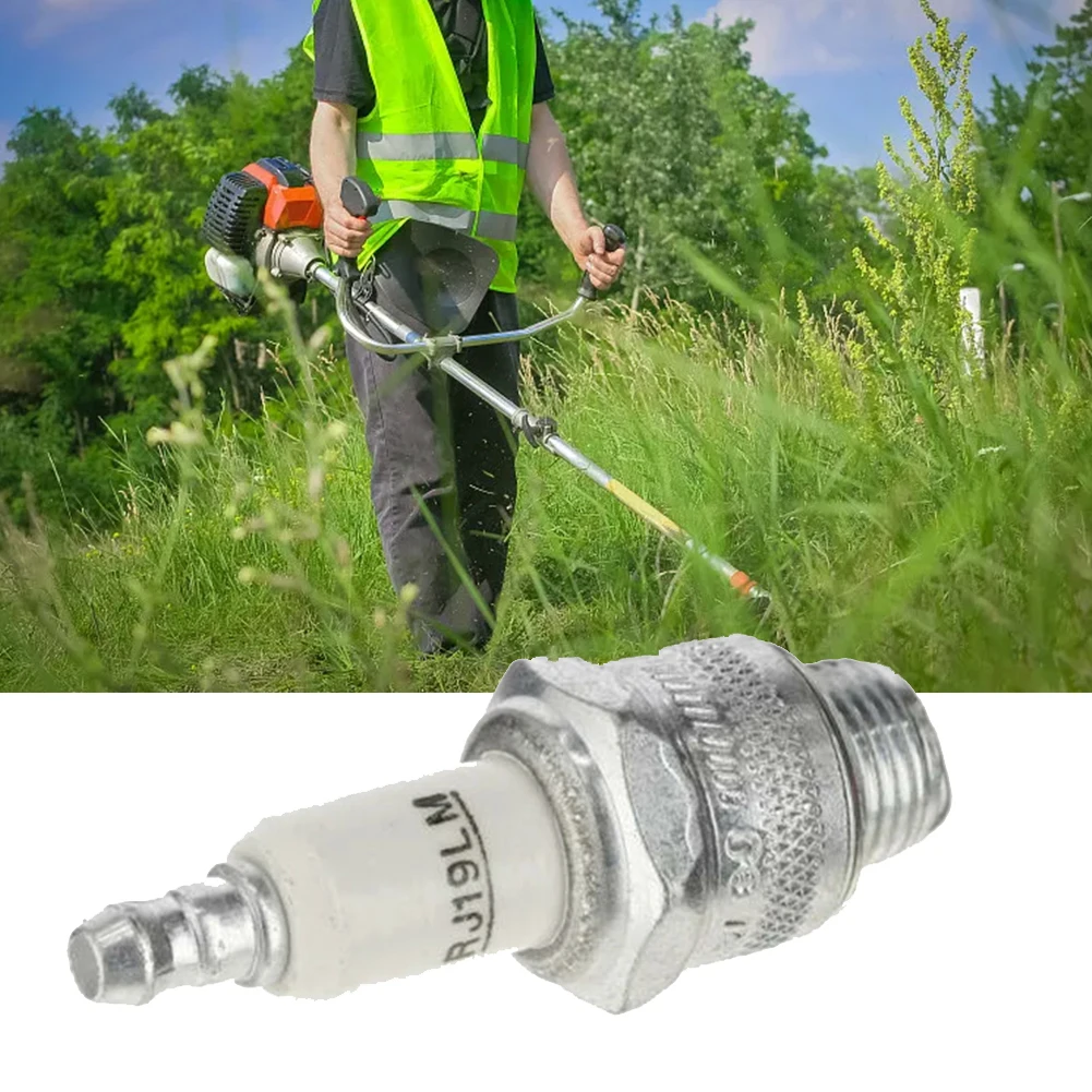 RJ19LM Spark Plugs Strimmer Trimmer Yard For Champion For Kohler BR2LM