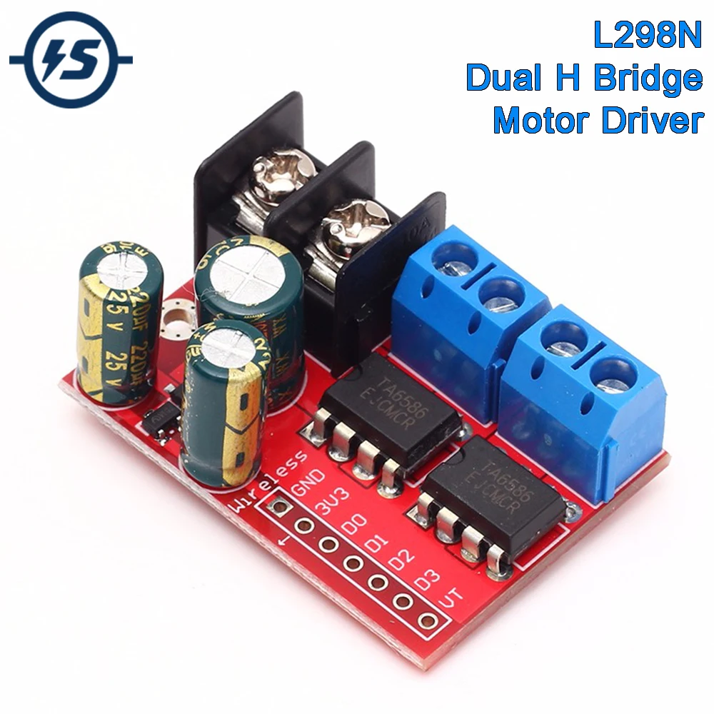 5A Dual Motor Drive Module Control Transmitter and Receiver Remote Control Motor 