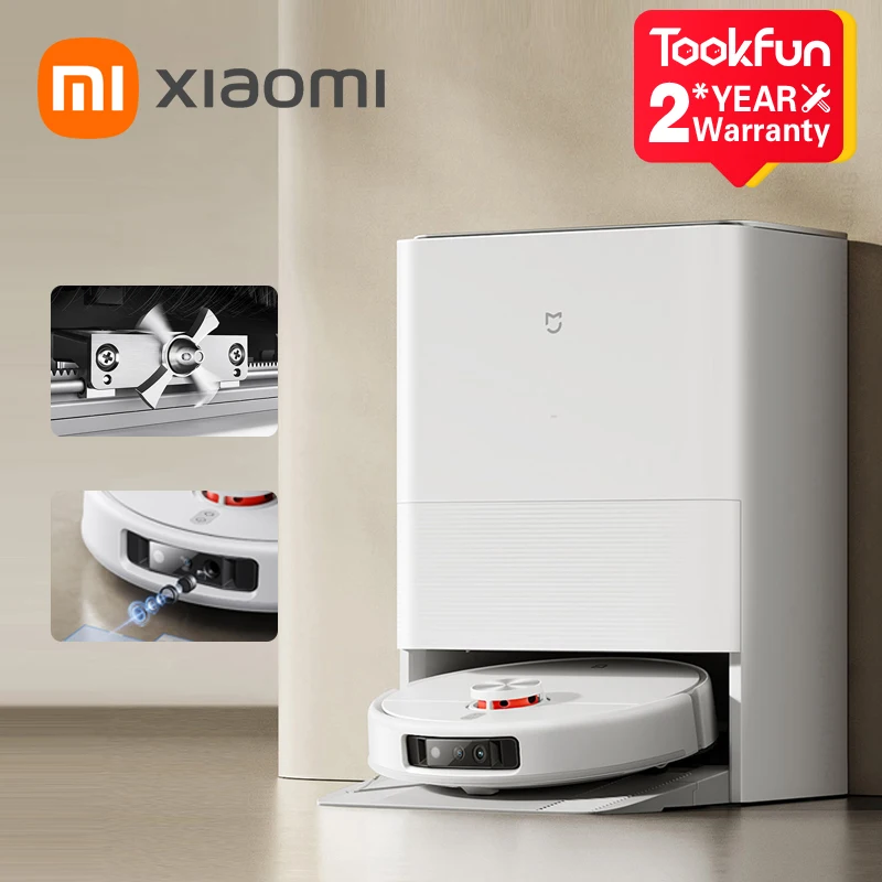 Робот-пылесос XIAOMI MIJIA OMNI Infinite AI M30 PRO, Швабра для удаления грязи, волос, машинка для уборки, пустая, для уборки пыли
