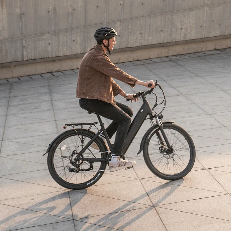 Urban Electric Bike V80 1000W 48V 13AH 7 speed Aluminum alloy 26 inches Removable battery Maximum speed 45km/h Family E-bike