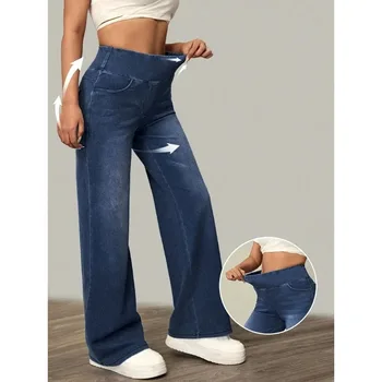 Stretch Straight Jeans 1