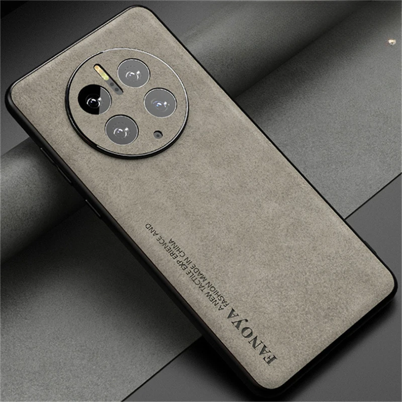 Luxury Retro Matte Sheepskin Phone Case - Anti-Fingerprint Shockproof Protective Cover