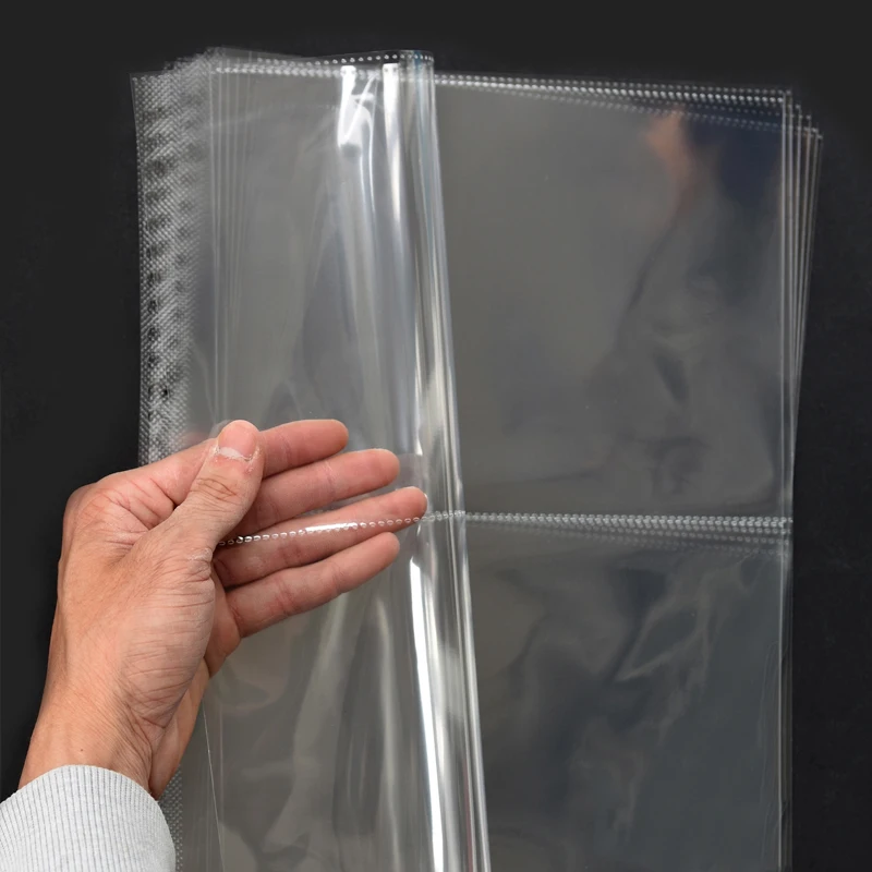 a5 plastic sleeves for cards Amazon.com : 80 Pack 640 Pockets 6 Ring A5 Binder Sleeves,2.5x3.5 Inch  Trading Card Sleeves,Double-Sided 4 Pocket Page Protector,Ultra-Clear Kpop  Photocard Sheets,Card Sleeve Pages for Game Cards,Photocard : Office  Products