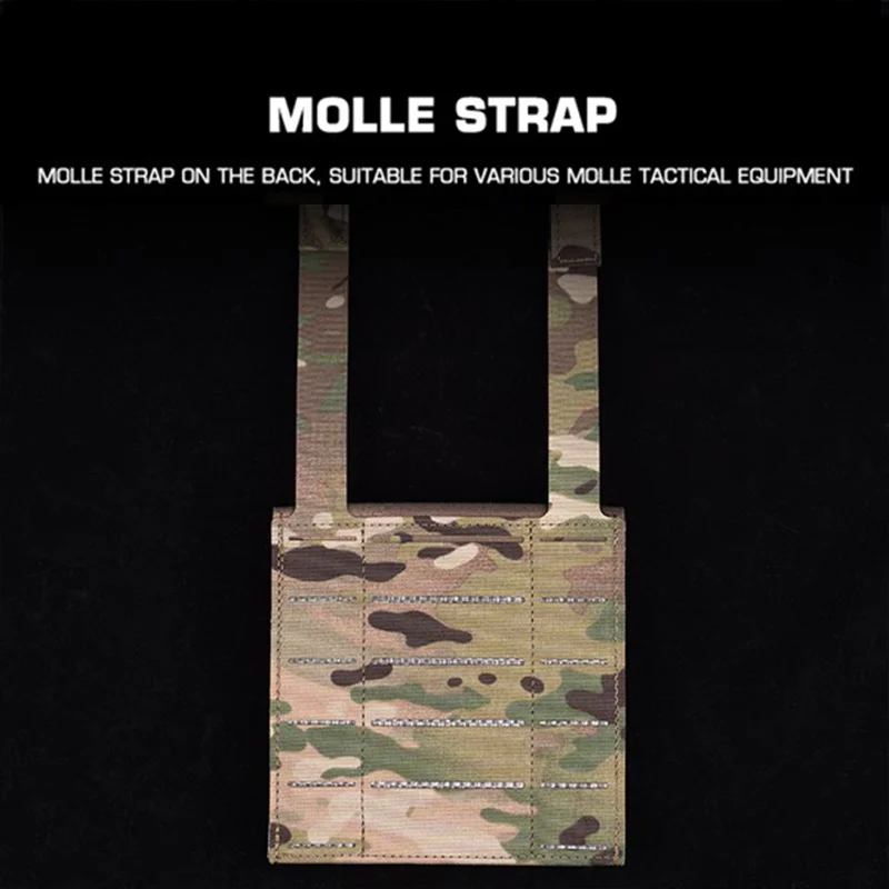 위장 MOLLE 지도 케이스 야외 Airsoft 조끼 기어 액세서리 헤비 듀티 스토리지를위한 다목적 유틸리티 주최자