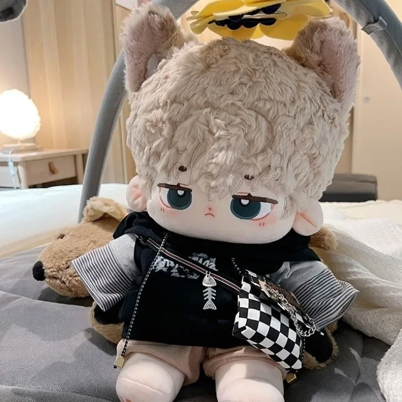 40cm Baby Clothes Dark Night Dawn Set No Attribute Handsome Retro Cotton Doll Clothes 3