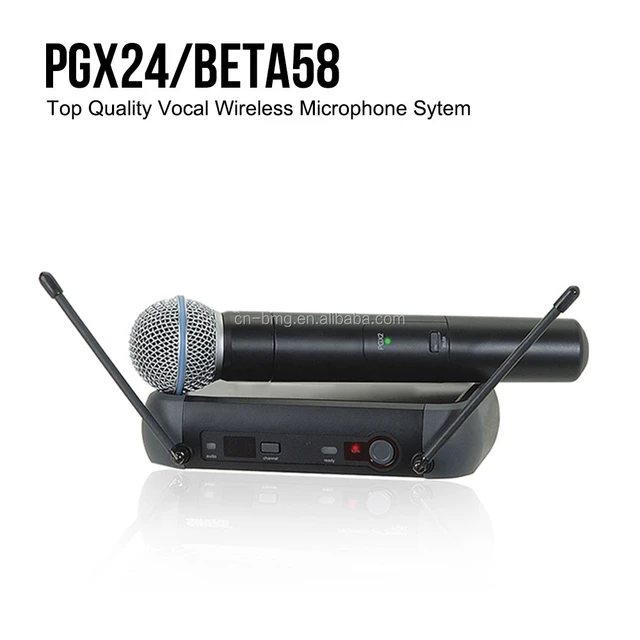 Pgx4ワイヤレスマイクとpgx24/beta58a for shureワイヤレスマイク