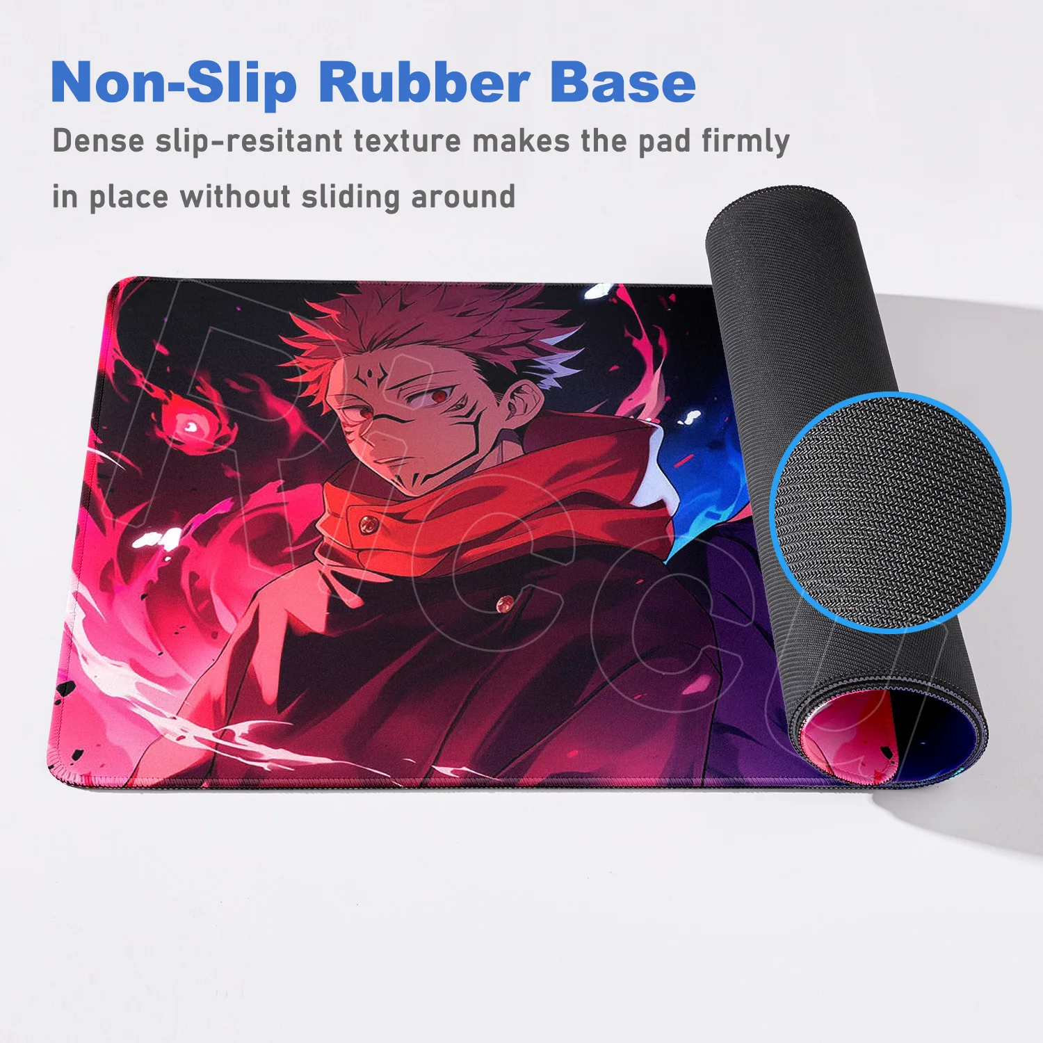 Anime Jujutsu Kaisen Mouse Pad Gojo Satoru Large Gaming Mousepad Gamer Laptop Keyboard Mice Mat Computer 900&times;400mm Desk Mat