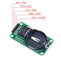 DS1302 Clock Module Real-Time Clock Module RTC for Arduino AVR ARM 2
