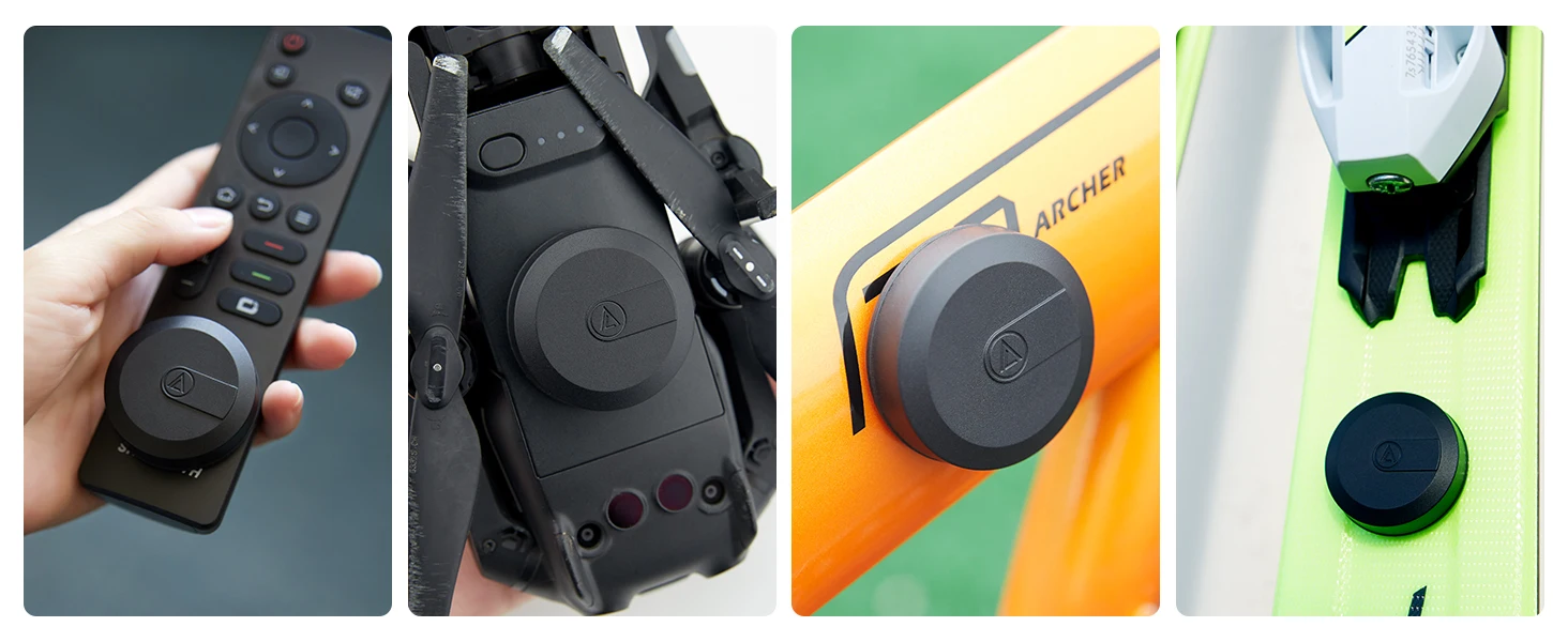 Wasserdichte Airtag-Hülle mit Klebeetikett für Apple Airtag-Halterung für Fahrrad, TV-Fernbedienung, Drohne, Kamera, Auto, Air Tag-Halterung, 4er-Pack – Detail 7
