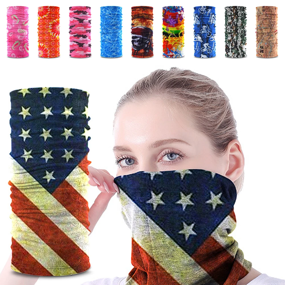 

Outdoor Climbing Hiking Scarf Headwear Men Women Sport Bandanas Motorcycle Turban Hand Band Magic Scarves Cycling Headband Mask