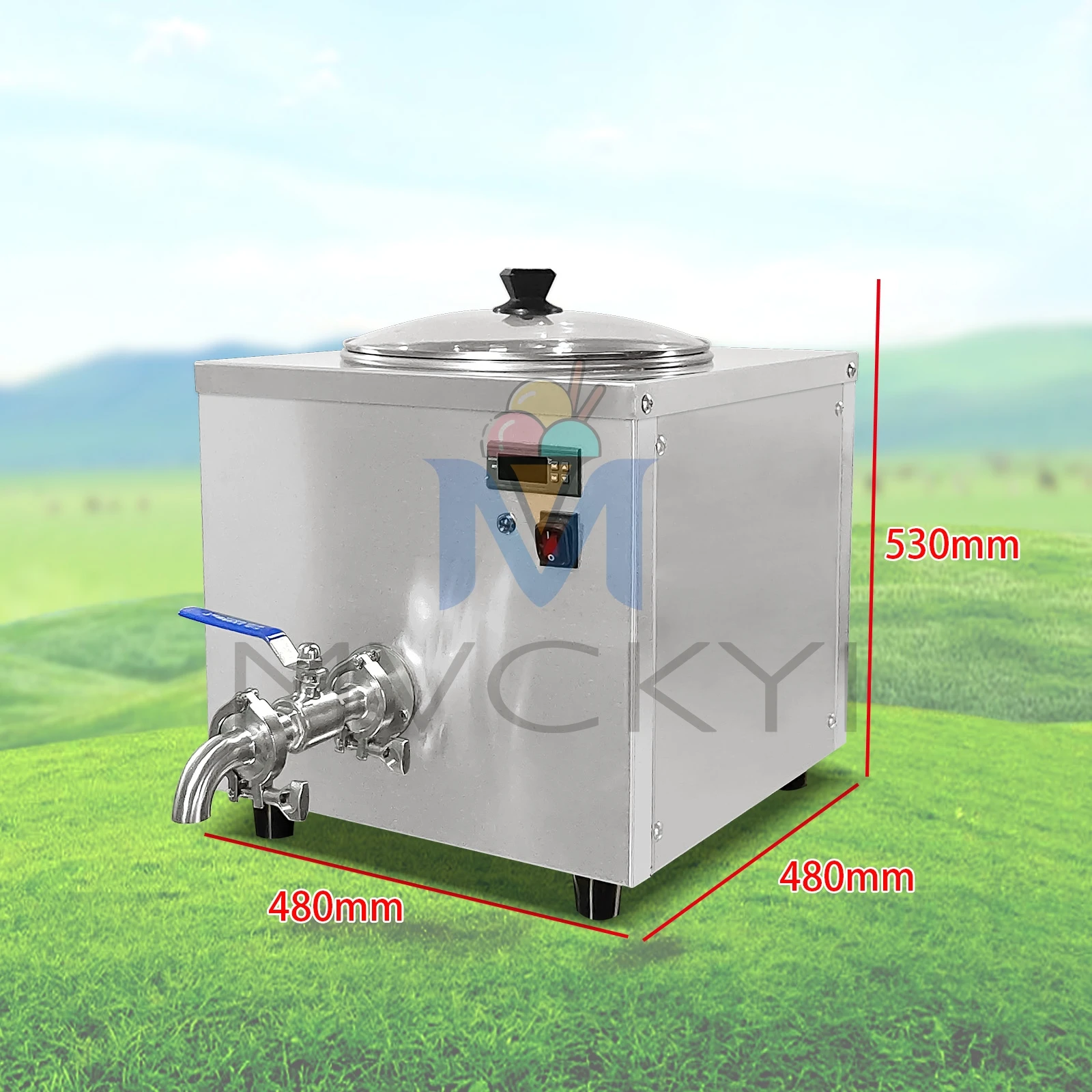  Mvckyi Frozen Yogurt Ice Cream Blending Machine