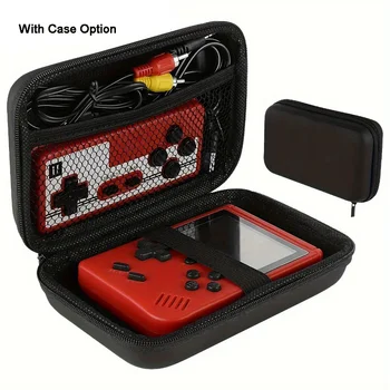 Mini console per videogiochi retrò portatile Lettore di giochi portatile a 8 bit 500 giochi integrati Console di gioco AV Out Gameboy Schermo da 3,0 pollici