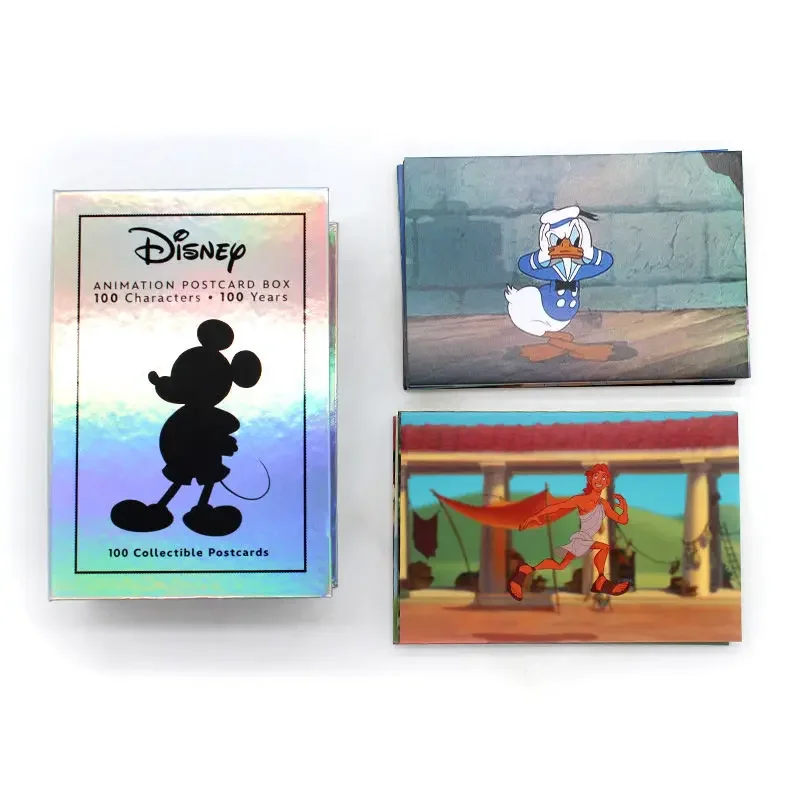 Disney cartoon frozen bookmark gift box postcard set Collection Card set collection Christmas present gift