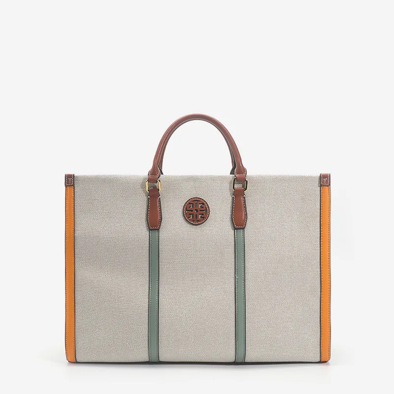 

2024 New Fashion Women's Canvas Versatile One Shoulder Oblique Span Large Capacity Handbag Famous Luxury Designer Cc Gg Sac