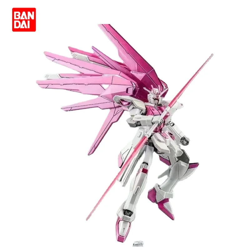 

Новый Bandai Gunpla HG1/144 Sakura Pink New Life Free Strike Free Assembly Anime мультяшная коллекция отправка модели подарки друзьям