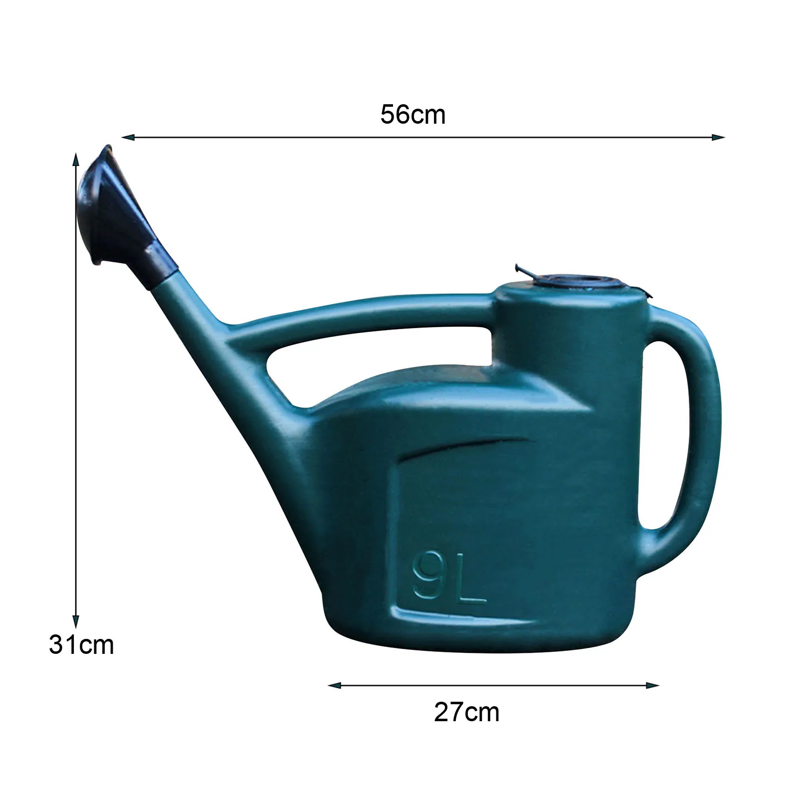Elegant Farmhouse Long Spout Watering Can with Sprinkler Head