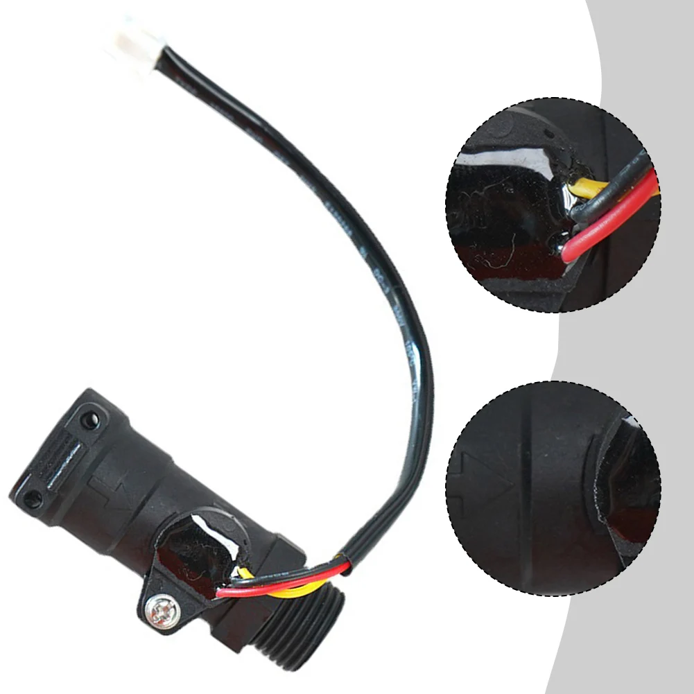 Water Flow Sensor Switch 1pc Hot Water Heater Flow Meter Heater Sensor Hot Hall Switch Wall Hung Boiler