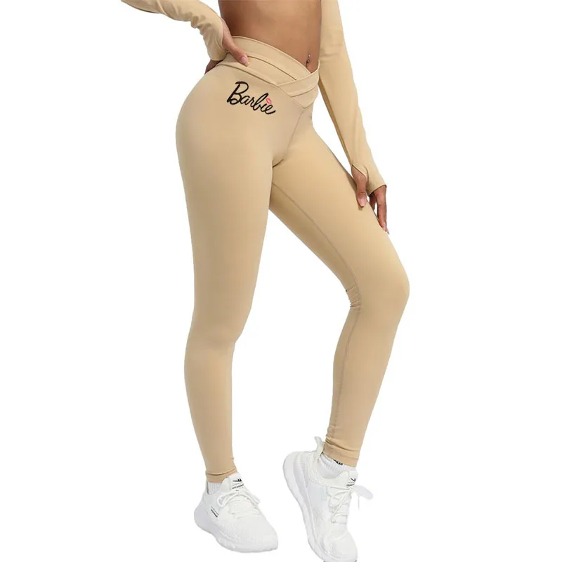 Sexy Slim Barbie Nude Yoga Butt Pants Women's Butt Lifting Tummy Control High Elasticity Quick Drying Nine-Point Fitness Pants 5 Sexy Slim Barbie Nude Yoga Butt Pants Women's Butt Lifting Tummy Control High Elasticity Quick Drying Nine-Point Fitness Pants 5
