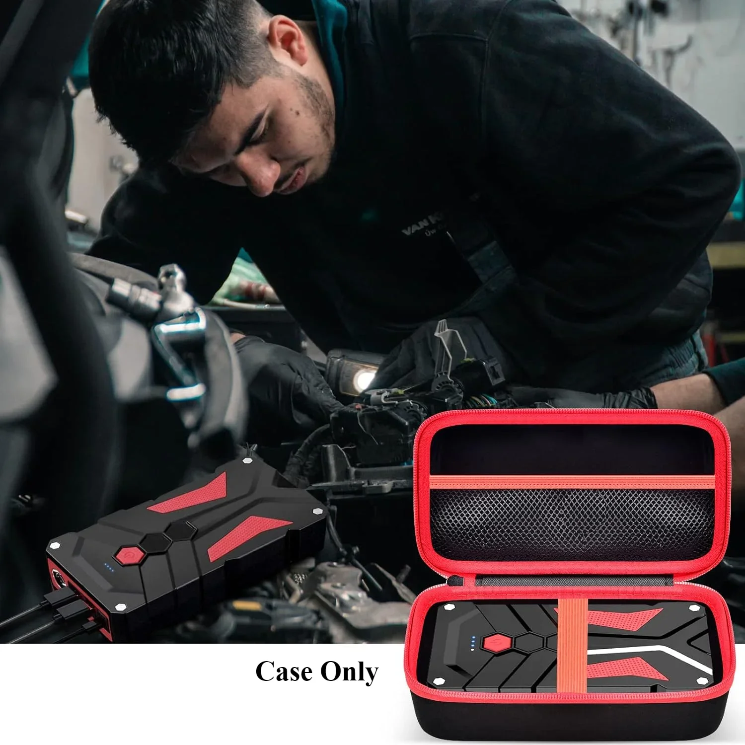 Case Compatible with BIUBLE BUTURE Povasee DBPOWER Car Battery Starter Car Auto Jump Starters Power Pack Box car jump starter