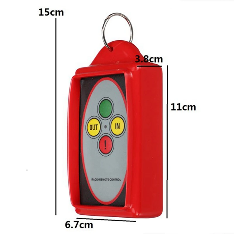 12V 24V 433Mhz Winch Wireless Remote Control Switch Kit Universal For Truck Receiver Module Transmitter Accessories