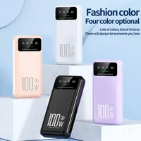 Nouvelle batterie externe 2025 30000mAh Haute capacité 100W Charge rapide Chargeur portable Batterie externe pour iPhone Huawei 3