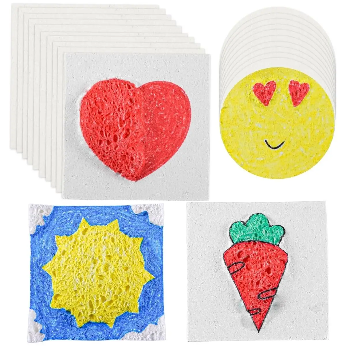 Foam Texture Paper 10pcs 2