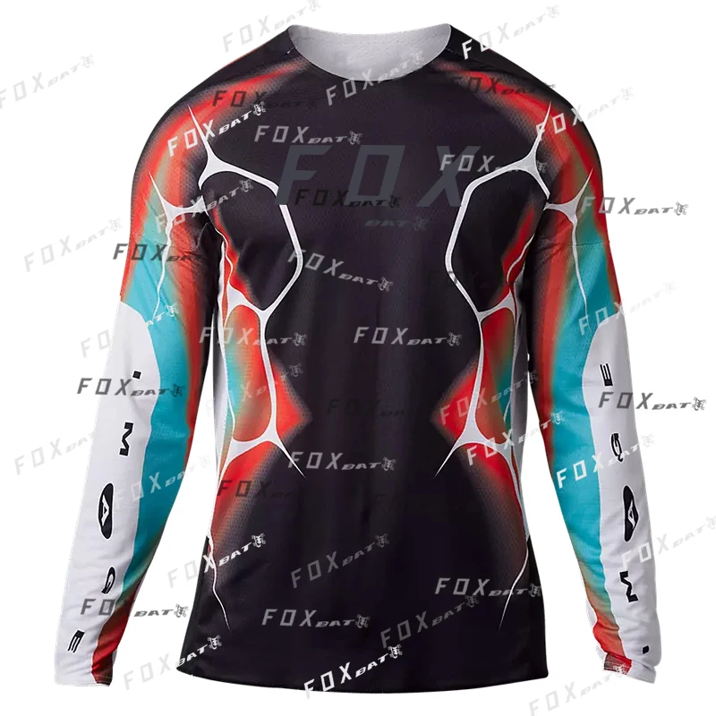 

Men's Downhill Jersey Motocross Jersey Camiseta BAT FOX Mountain Bike Jersey Quick-Dry MTB Bicycle T-Shirt Motorcycle Jersey