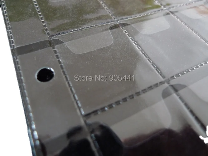 32*28mm 10 Pcs Album Pages 42 Pockets Money Coin Note Currency Holder For Coin And Money Collection
