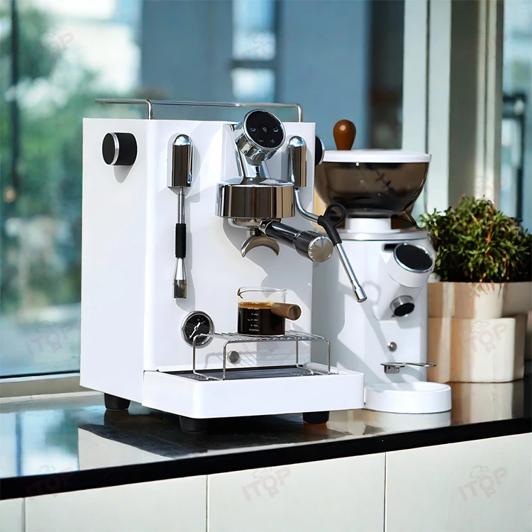 Description Picture 2 of itemEspresso Coffee Machine Dual use for Home and Business Dual Pump& Triple Heating Module 15 Bar PID Precise Temperature Control