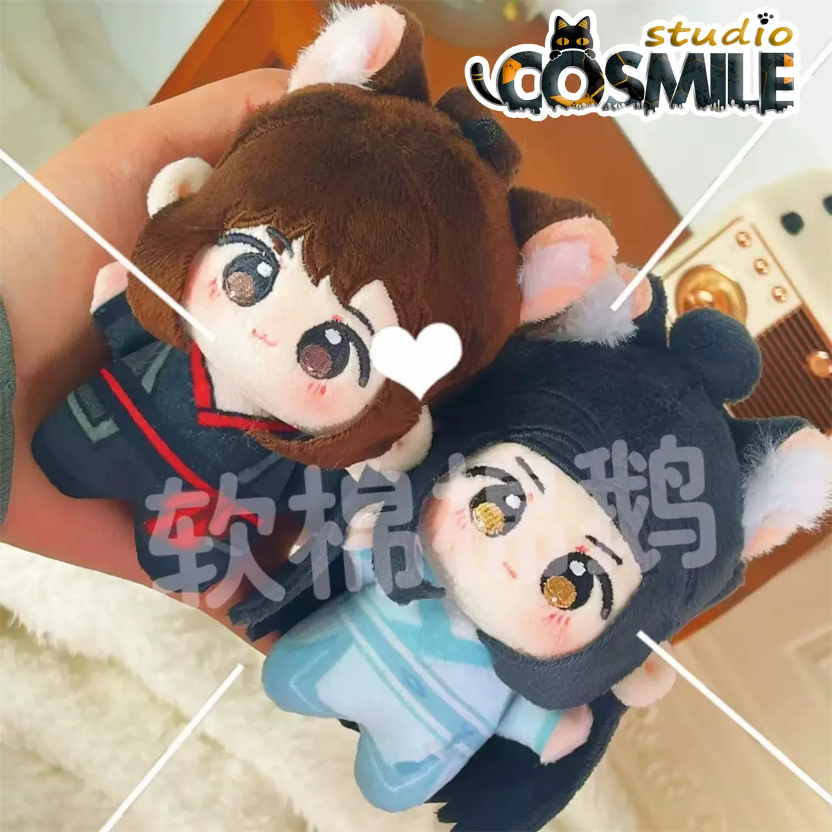 

Игрушка плюшевая в виде плюшевой куклы, 10 см