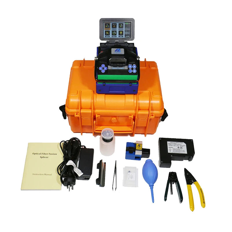 Eloik-Fiber Optic Splicing Machine, ARC Fusion Splicer, Welding Machine, ALK-88A