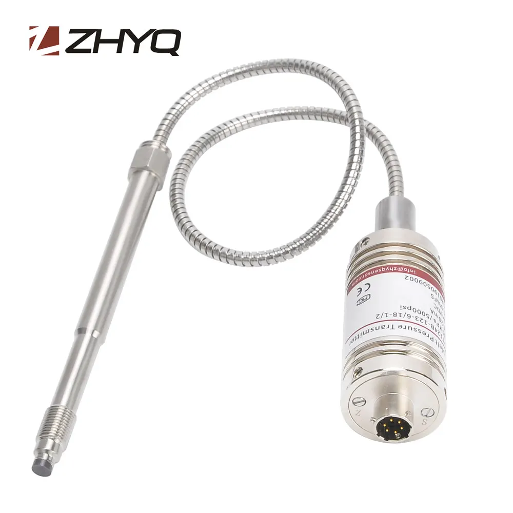 

explosion proof 4-20mA 0-10V high temperature melt pressure sensor transmitter for plastic extruder equipment machine