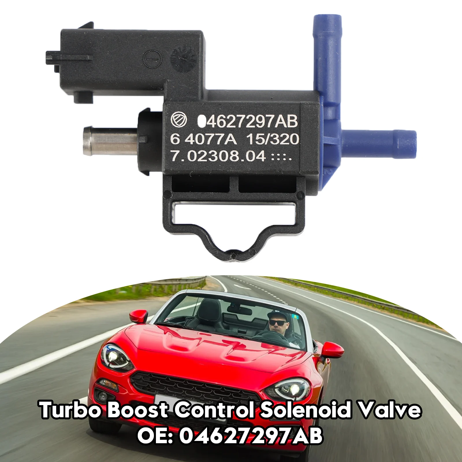 Elettrovalvola Di Controllo Boost Artudatech Turbo Per Fiat 500X 124 Spider 1.4L 04627297Ab