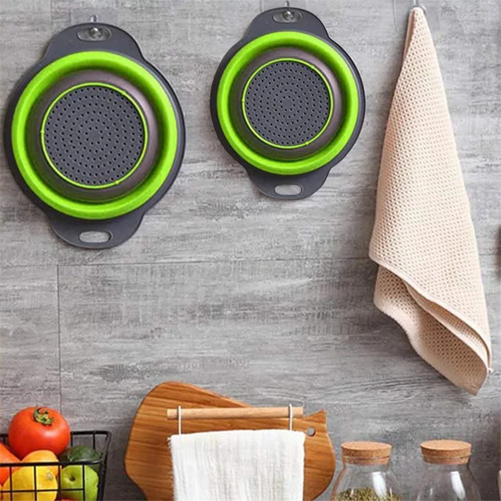 BPA-Free Folding Strainer for Fruits and Veggies