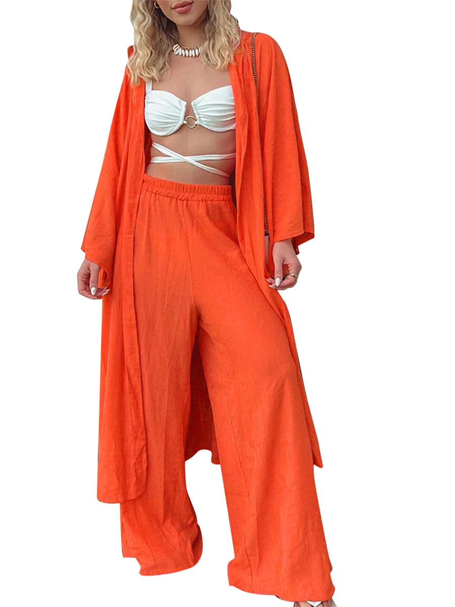 

Womens Loungewear Set 2 Piece Sweatsuits Outfits Casual Pleated Long Sleeve Button Down Shirt and Long Pants