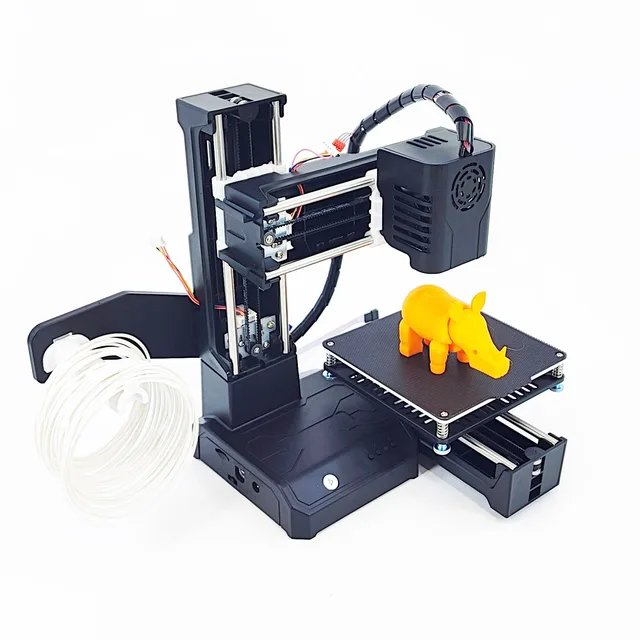 EasyThreed K9 Mini 3D Printer Easy to Use Entry Level Toy Gift 3D Printer FDM TPU PLA Filament 1.75mm Black 1