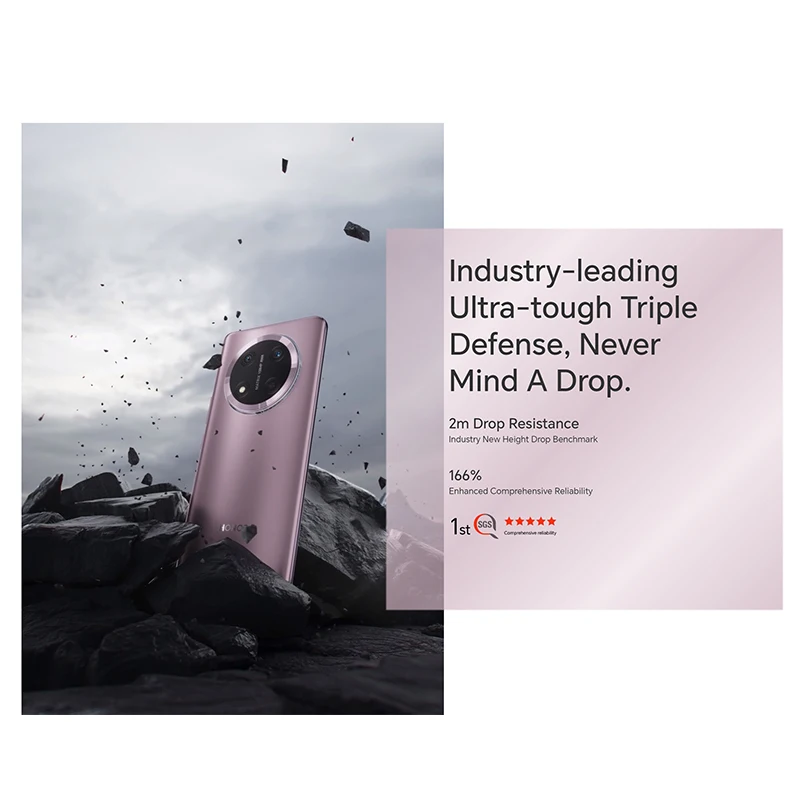 HONOR X9c 5G Dual SIM (12GB RAM, 256GB Storage) 108MP Triple Camera 6.78" AMOLED 120Hz Display 6600mAh Battery Android 14 3