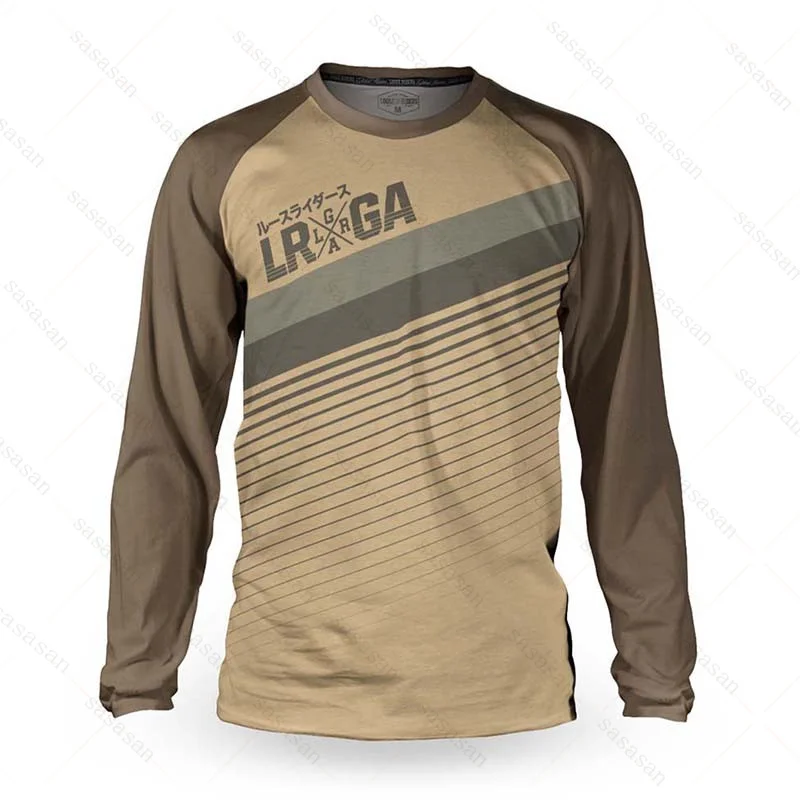thumbnail image 1 of Maillot de manga larga Loose Rider, camiseta de enduro todoterreno, maillot de ciclismo de montaña BMX DH, ropa transpirable para ciclismo de montaña, 1 of 4
