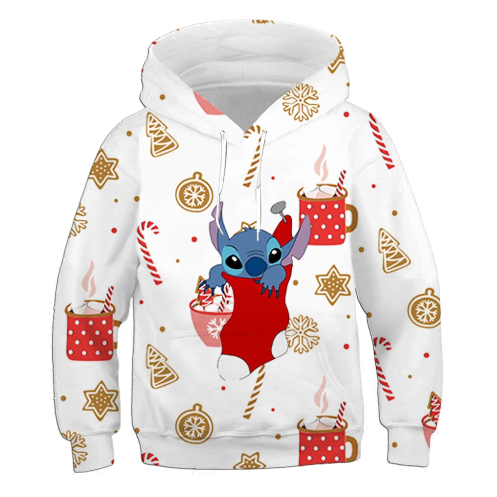 Sweat-shirt à imprimé contour Disney Lilo & Stitch