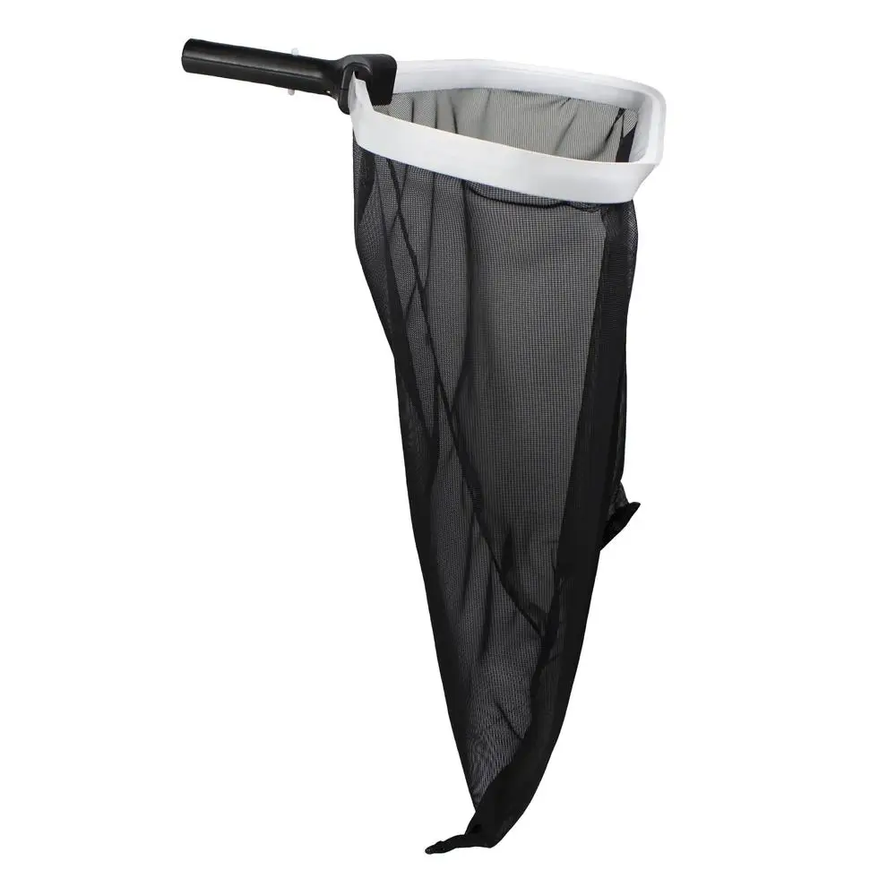 Aluminum Deluxe Leaf Rake Swimming Pools and Spas Heavy-Duty 20" Nylon Net No-Break Handle Premium Aluminum Frame Mar-Proof
