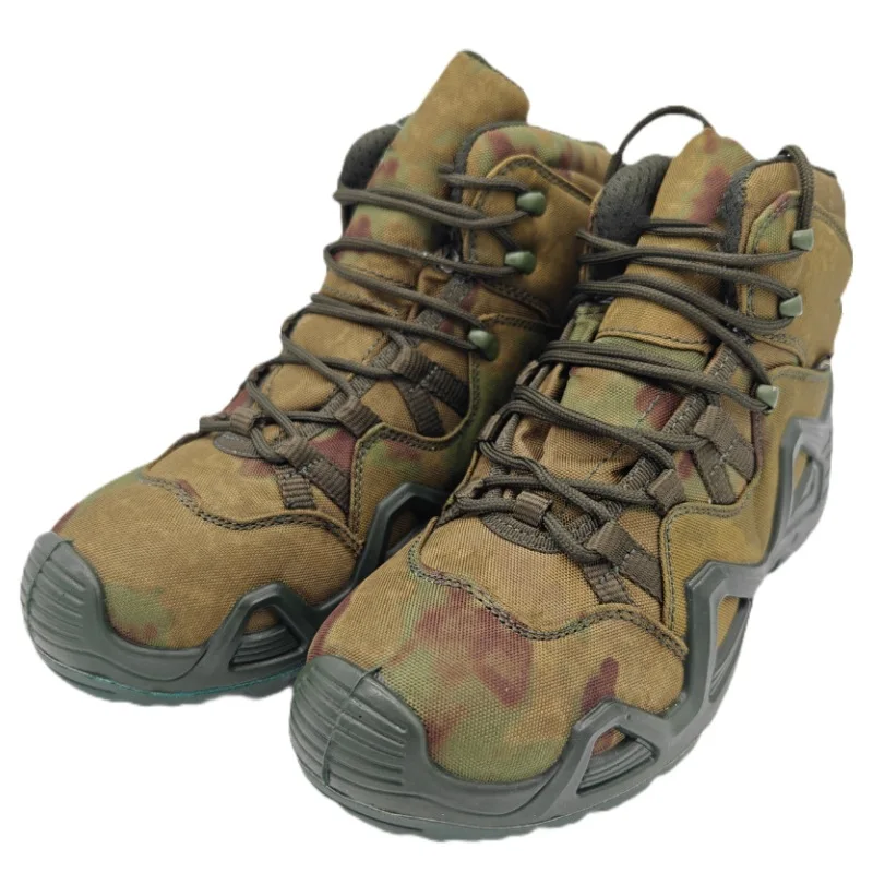 Botas militares camufladas para homens, sapatos de caminhada ao ar livre, botas táticas de deserto, botas masculinas respiráveis, nova cor, tamanho 39-46, 2024