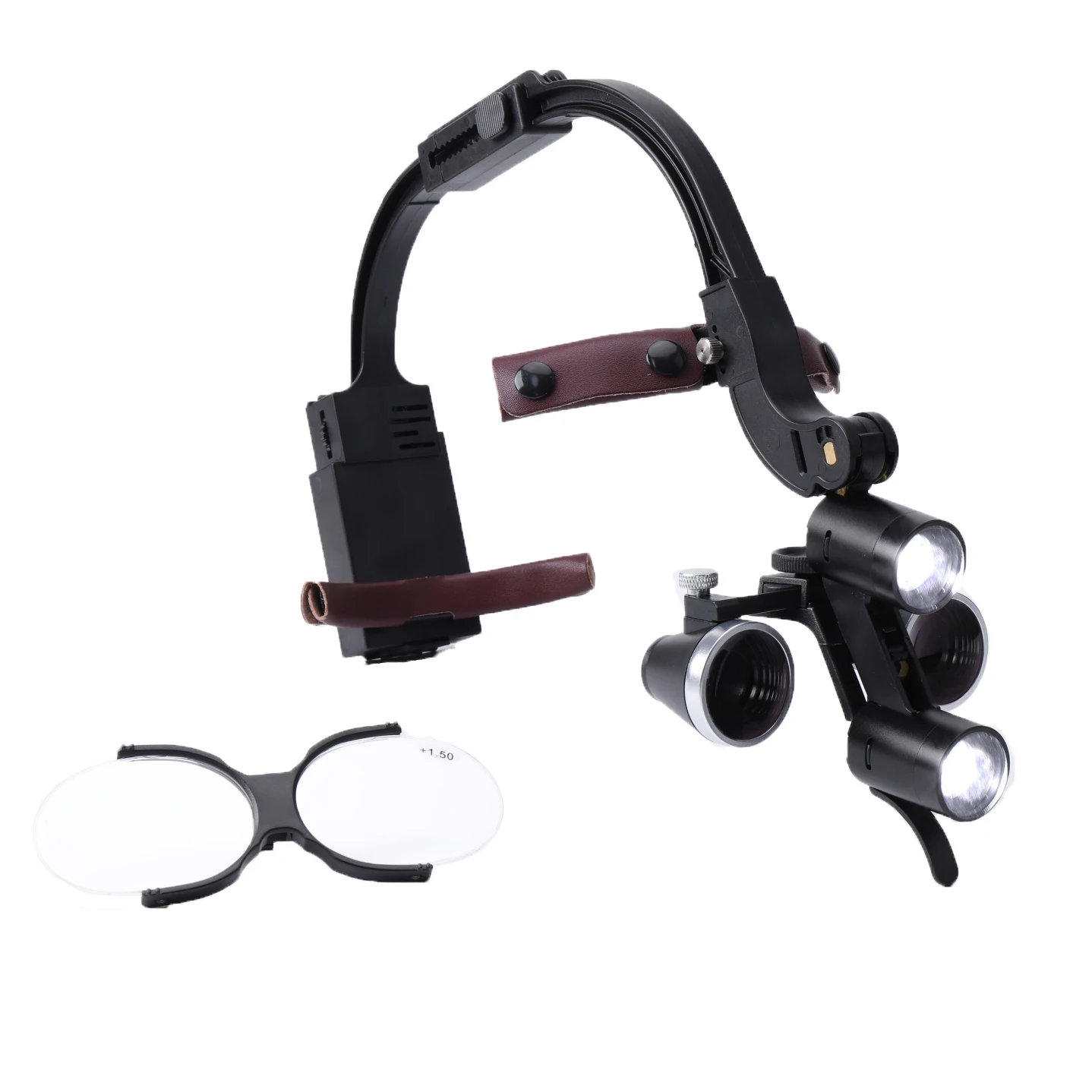 Headlamp Medical  3.5X Dental Loupes Dental Magnifier Material Dentistry Dental Dentistry Surgical Headlight