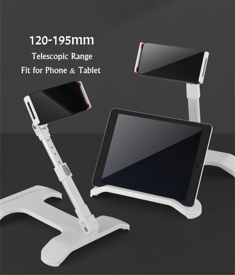 Woleyi Collo Oca Supporto Tablet, Porta Tablet Flessibile Regolabile, Braccio Lungo Supporto Per Scrivania, Tavolo, Letto, Compatibile Con Nintendo Switch, IPad Pro Air Mini, Telefono E 4-12.9