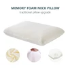 Bamboo Fiber Skin-friendly Memory Foam Pillow Slow Rebound Bread Pillow Single Hotel B&B Cervical Neck Care Home Pillow Core 5