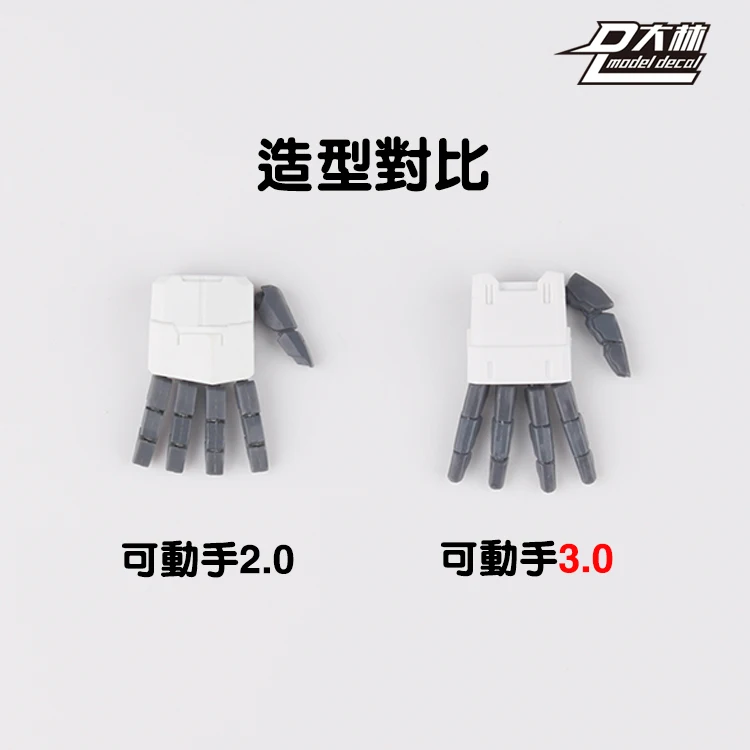 Model Action Figures Movable Hand Set 3.0 MG 1/100 1/144 Unicorn Astray Red Frame Sazabi Ver.ka Model Action Figures Building Claw DIY Accessories