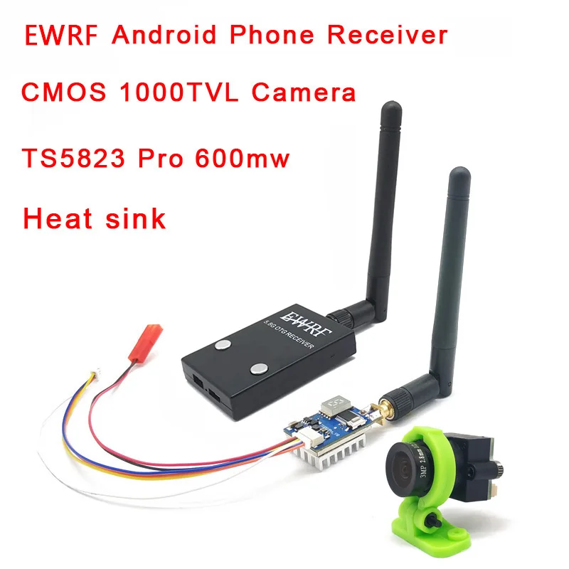 EWRF New Transmitter Review: Is the TS5823 Pro + CMOS 1000TVL Camera ...