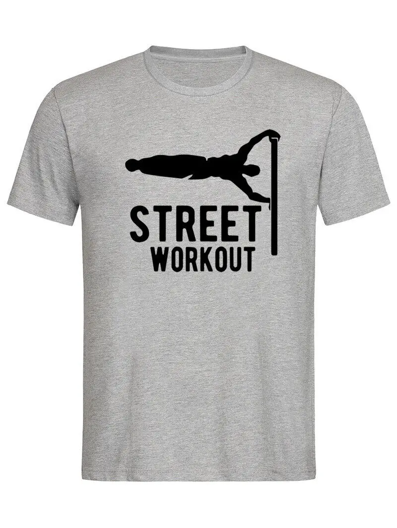 Street Workout Human Flag Calisthenics T-Shirt Da Donna Unisex Da Uomo