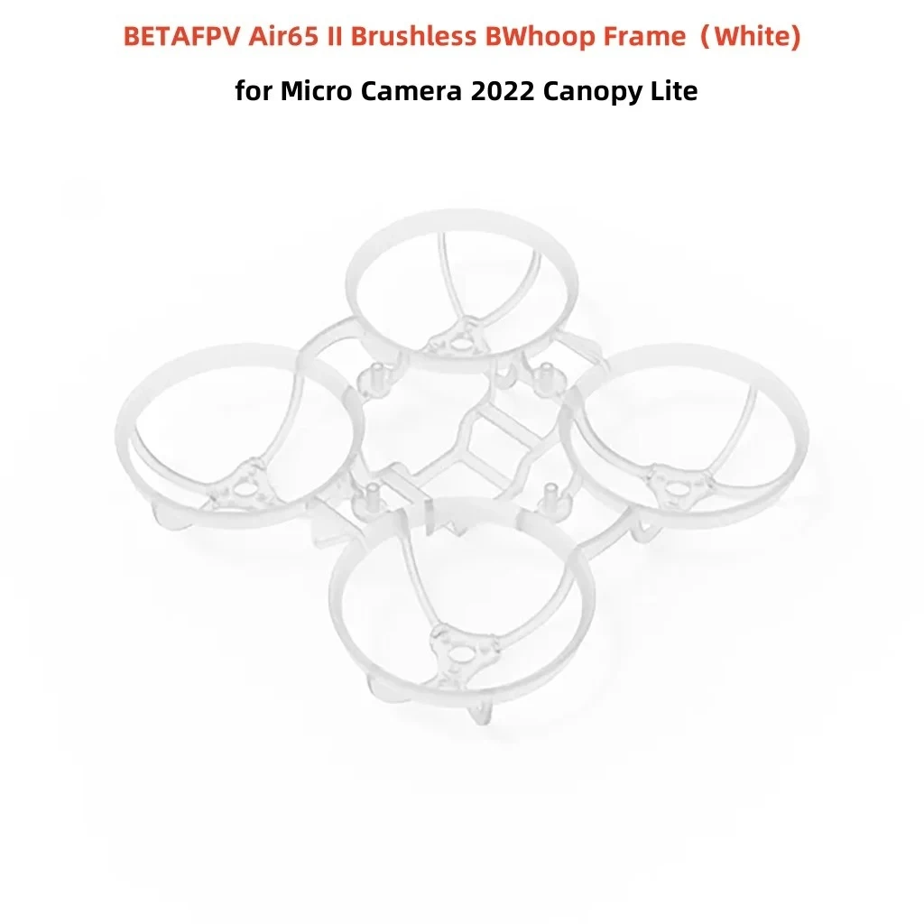 Coques gris rosé disposées en éventail, mettant en valeur le design du Air65 II Micro Drone FPV.