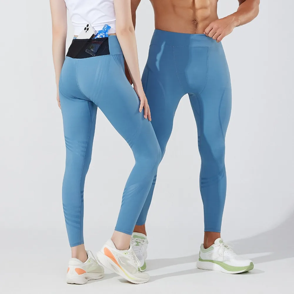 유니섹스 2025 트레이닝 타이츠 신기술 나일론 땀 흡수 경량 압박 멀티 스포츠 팬츠