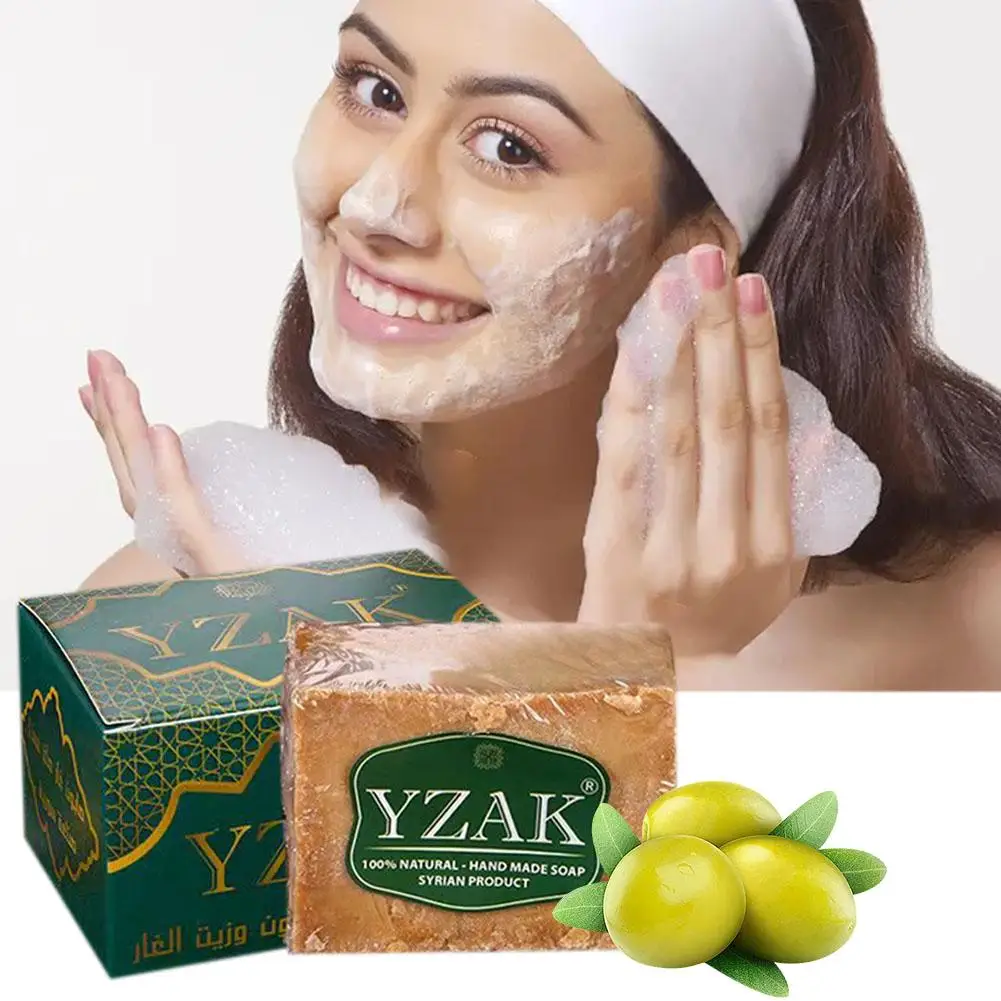 Olive Oil Natural Handmade Ancient Soap Oil Control Dried Ancient Soap Face Clean Anti-Acne Blackheads Remove Acne Mites Cleans